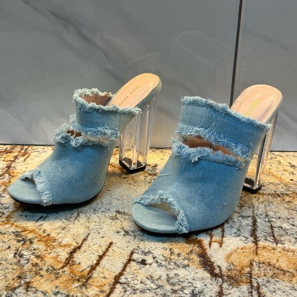 💙DENIM MULES 🖤💗 - Picture 7 of 12